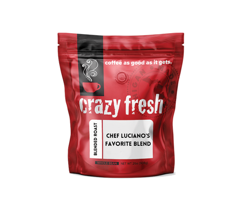 Chef Luciano's Favorite Blend coffee bag