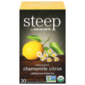 steep by Bigelow Organic Chamomile Citrus Herbal Tea box