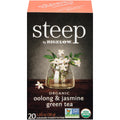 steep by Bigelow Organic Oolong and Jasmine Green Tea box